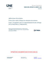 UNE-EN 45545-2:2021+A1:2024