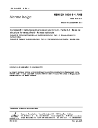 NBN EN 1999-1-4 ANB:2011