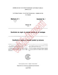 IEC 60529:1976/AMD1:1978