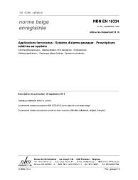 NBN EN 16334:2014