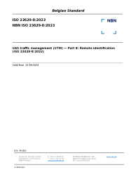 NBN ISO 23629-8:2023