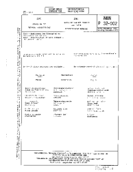 NBN P 32-002:1977