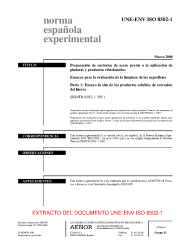 UNE-ENV ISO 8502-1:2000