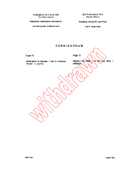 IEC 60034-9:1990/COR1:1991