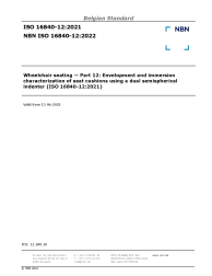 NBN ISO 16840-12:2022