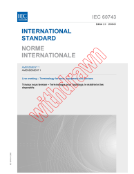 IEC 60743:2001/AMD1:2008