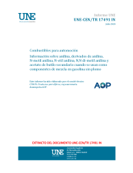 UNE-CEN/TR 17491:2020 IN