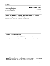 NBN EN ISO 17375:2006