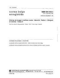 NBN EN 818-4:1996