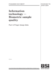 PD ISO/IEC TR 29794-4:2010