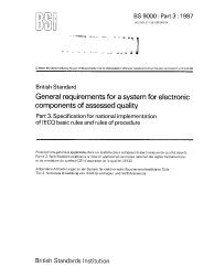 BS 9000-3:1987