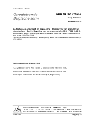 NBN EN ISO 17892-1:2015