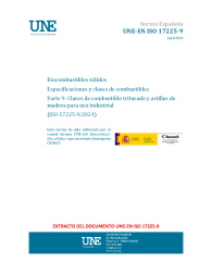 UNE-EN ISO 17225-9:2022