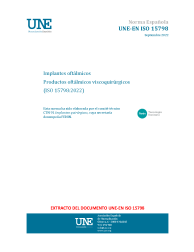 UNE-EN ISO 15798:2022