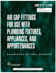 ASME A112.1.3-2000 (R2010-w-CPRT) - W CPRT