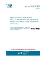 UNE-EN IEC 60695-2-10:2022