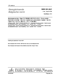 NBN EN 2821:2007