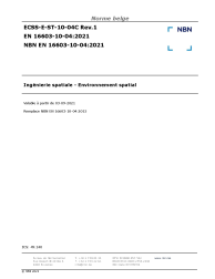 NBN EN 16603-10-04:2021