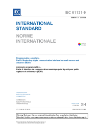 IEC 61131-9:2013