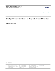 CEN/TS 17182:2018