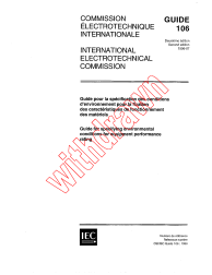 IEC GUIDE 106:1996