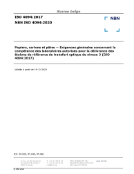 NBN ISO 4094:2020