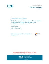 UNE-EN ISO 14343:2017