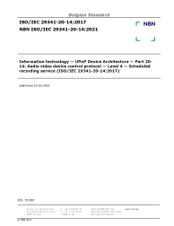 NBN ISO/IEC 29341-20-14:2021