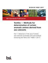 BS EN ISO 14362-1:2017