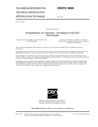 CEN/TS 16628:2014