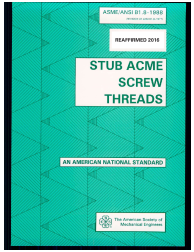 ASME B1.8-1988 (R2016)
