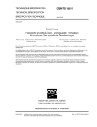 CEN/TS 15511:2008