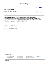 NBN EN 2939:2024