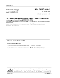 NBN EN ISO 5398-2:2009
