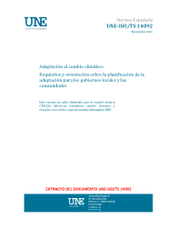 UNE-ISO/TS 14092:2021