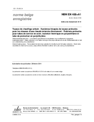NBN EN 488+A1:2014