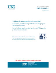 UNE-EN 1143-1:2019