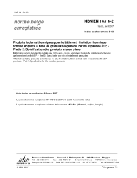 NBN EN 14316-2:2007