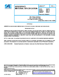 SAE AMS 5075G:2020-07-01