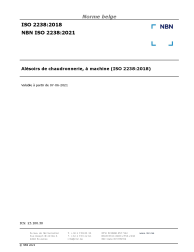 NBN ISO 2238:2021