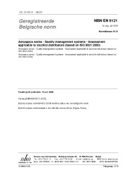 NBN EN 9121:2009