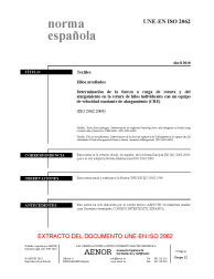 UNE-EN ISO 2062:2010