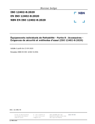 NBN EN ISO 12402-8:2020