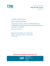 UNE-EN ISO 16147:2021