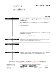 UNE-EN ISO 3826-3:2008