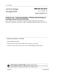 NBN EN ISO 6878:2004