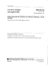 NBN EN 910:1996