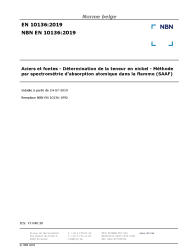 NBN EN 10136:2019