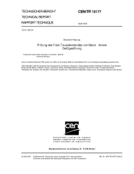 CEN/TR 15177:2006