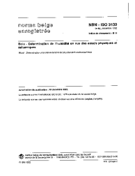 NBN ISO 3130:1992